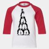 Youth Three Quarter Sleeve Baseball T-Shirt Thumbnail