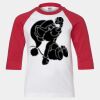 Youth Three Quarter Sleeve Baseball T-Shirt Thumbnail