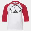 Youth Three Quarter Sleeve Baseball T-Shirt Thumbnail