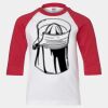 Youth Three Quarter Sleeve Baseball T-Shirt Thumbnail