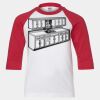 Youth Three Quarter Sleeve Baseball T-Shirt Thumbnail