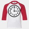 Youth Three Quarter Sleeve Baseball T-Shirt Thumbnail