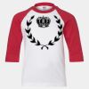 Youth Three Quarter Sleeve Baseball T-Shirt Thumbnail