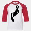 Youth Three Quarter Sleeve Baseball T-Shirt Thumbnail