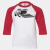Youth Three Quarter Sleeve Baseball T-Shirt Thumbnail