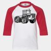 Youth Three Quarter Sleeve Baseball T-Shirt Thumbnail