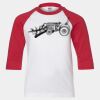 Youth Three Quarter Sleeve Baseball T-Shirt Thumbnail