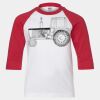 Youth Three Quarter Sleeve Baseball T-Shirt Thumbnail