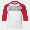 Youth Three Quarter Sleeve Baseball T-Shirt Thumbnail