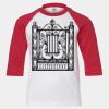 Youth Three Quarter Sleeve Baseball T-Shirt Thumbnail