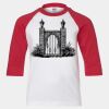 Youth Three Quarter Sleeve Baseball T-Shirt Thumbnail