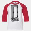 Youth Three Quarter Sleeve Baseball T-Shirt Thumbnail
