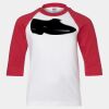 Youth Three Quarter Sleeve Baseball T-Shirt Thumbnail