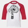 Youth Three Quarter Sleeve Baseball T-Shirt Thumbnail