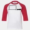 Youth Three Quarter Sleeve Baseball T-Shirt Thumbnail