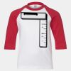 Youth Three Quarter Sleeve Baseball T-Shirt Thumbnail
