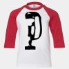 Youth Three Quarter Sleeve Baseball T-Shirt Thumbnail