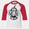 Youth Three Quarter Sleeve Baseball T-Shirt Thumbnail