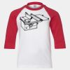 Youth Three Quarter Sleeve Baseball T-Shirt Thumbnail