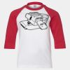 Youth Three Quarter Sleeve Baseball T-Shirt Thumbnail