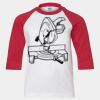 Youth Three Quarter Sleeve Baseball T-Shirt Thumbnail