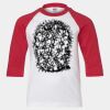 Youth Three Quarter Sleeve Baseball T-Shirt Thumbnail