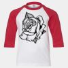 Youth Three Quarter Sleeve Baseball T-Shirt Thumbnail