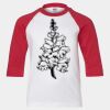 Youth Three Quarter Sleeve Baseball T-Shirt Thumbnail