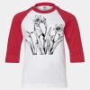 Youth Three Quarter Sleeve Baseball T-Shirt Thumbnail
