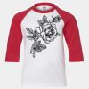 Youth Three Quarter Sleeve Baseball T-Shirt Thumbnail