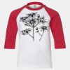 Youth Three Quarter Sleeve Baseball T-Shirt Thumbnail