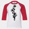 Youth Three Quarter Sleeve Baseball T-Shirt Thumbnail