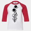 Youth Three Quarter Sleeve Baseball T-Shirt Thumbnail