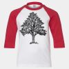Youth Three Quarter Sleeve Baseball T-Shirt Thumbnail