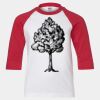 Youth Three Quarter Sleeve Baseball T-Shirt Thumbnail