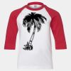 Youth Three Quarter Sleeve Baseball T-Shirt Thumbnail
