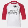 Youth Three Quarter Sleeve Baseball T-Shirt Thumbnail