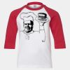 Youth Three Quarter Sleeve Baseball T-Shirt Thumbnail