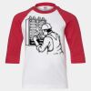 Youth Three Quarter Sleeve Baseball T-Shirt Thumbnail