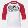 Youth Three Quarter Sleeve Baseball T-Shirt Thumbnail