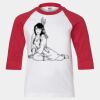 Youth Three Quarter Sleeve Baseball T-Shirt Thumbnail
