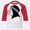 Youth Three Quarter Sleeve Baseball T-Shirt Thumbnail