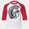 Youth Three Quarter Sleeve Baseball T-Shirt Thumbnail