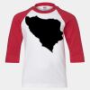 Youth Three Quarter Sleeve Baseball T-Shirt Thumbnail