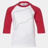 Youth Three Quarter Sleeve Baseball T-Shirt Thumbnail