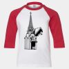 Youth Three Quarter Sleeve Baseball T-Shirt Thumbnail