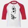 Youth Three Quarter Sleeve Baseball T-Shirt Thumbnail