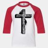 Youth Three Quarter Sleeve Baseball T-Shirt Thumbnail