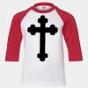 Youth Three Quarter Sleeve Baseball T-Shirt Thumbnail