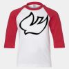 Youth Three Quarter Sleeve Baseball T-Shirt Thumbnail